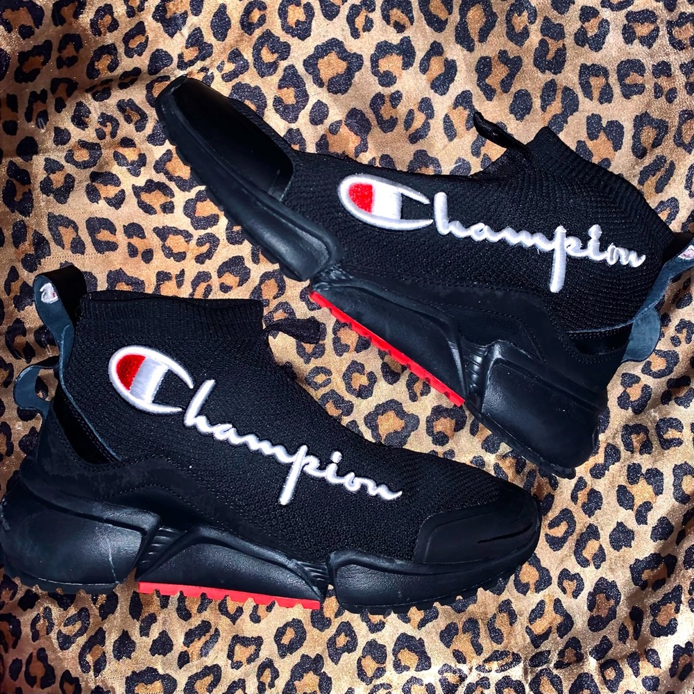 Champion ankle slip-on sneakers